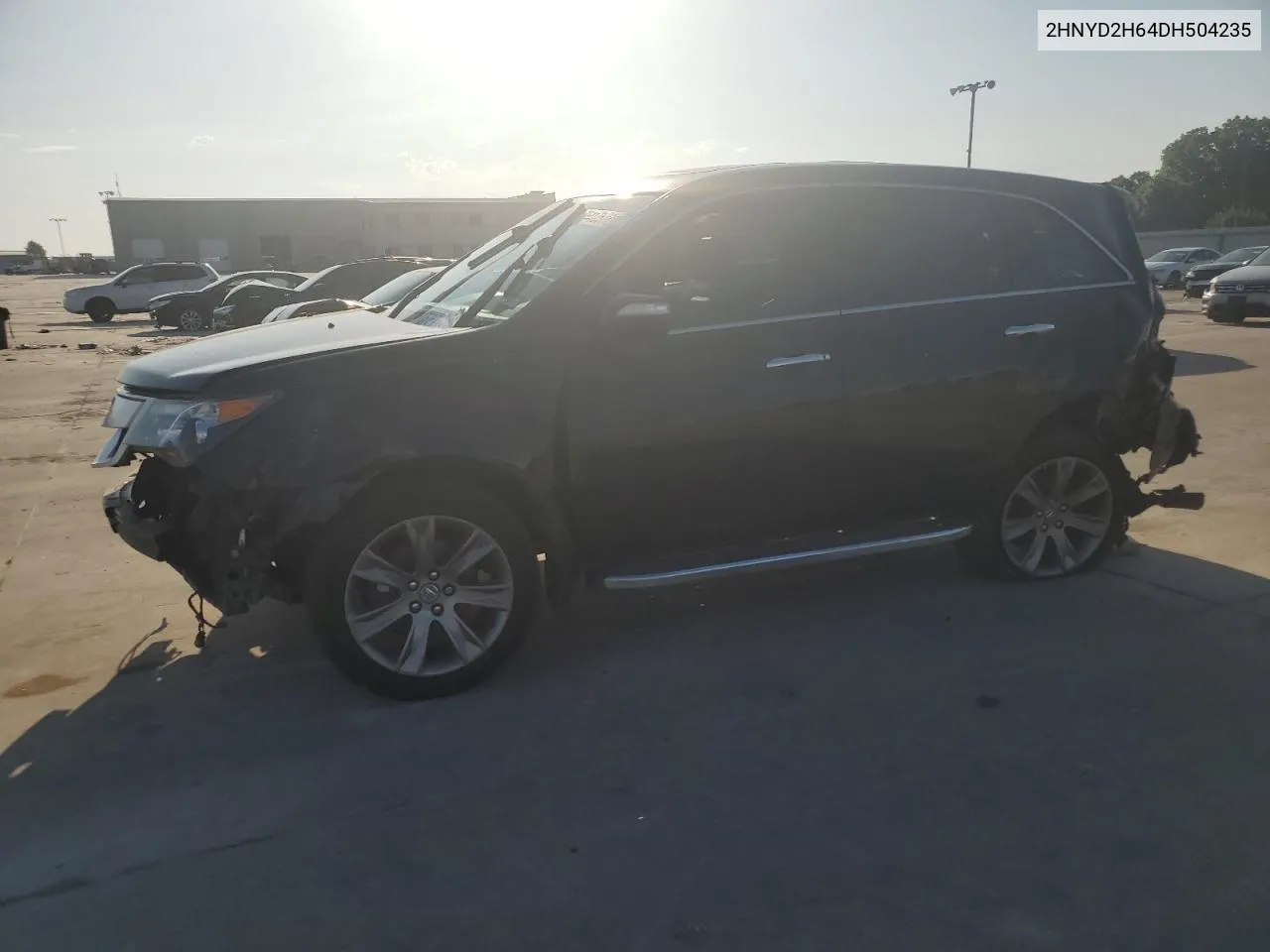 2013 Acura Mdx Advance VIN: 2HNYD2H64DH504235 Lot: 55417574