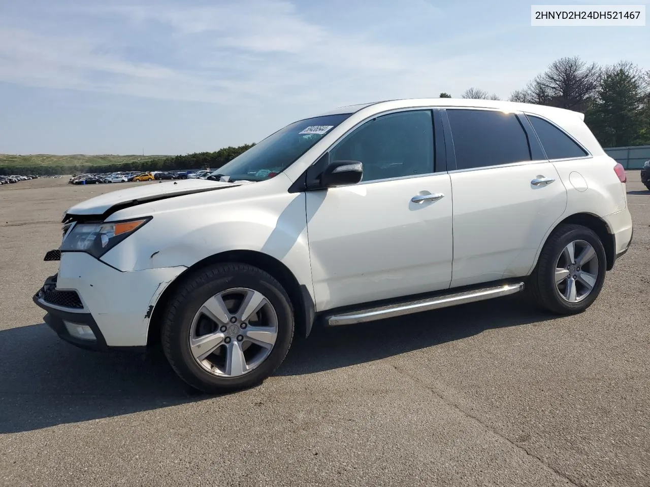 2013 Acura Mdx VIN: 2HNYD2H24DH521467 Lot: 58436544