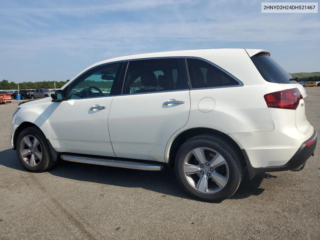 2013 Acura Mdx VIN: 2HNYD2H24DH521467 Lot: 58436544