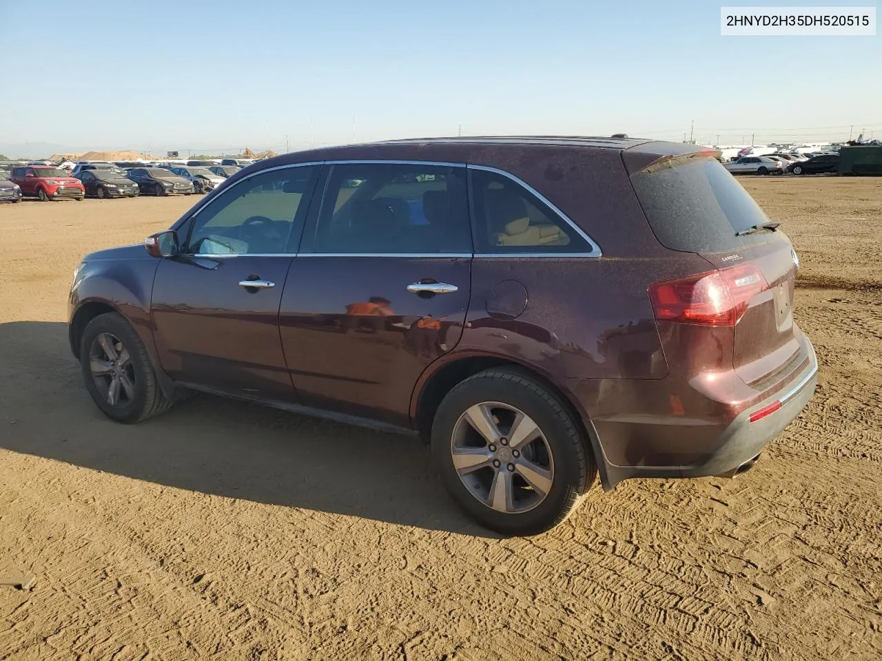 2HNYD2H35DH520515 2013 Acura Mdx Technology