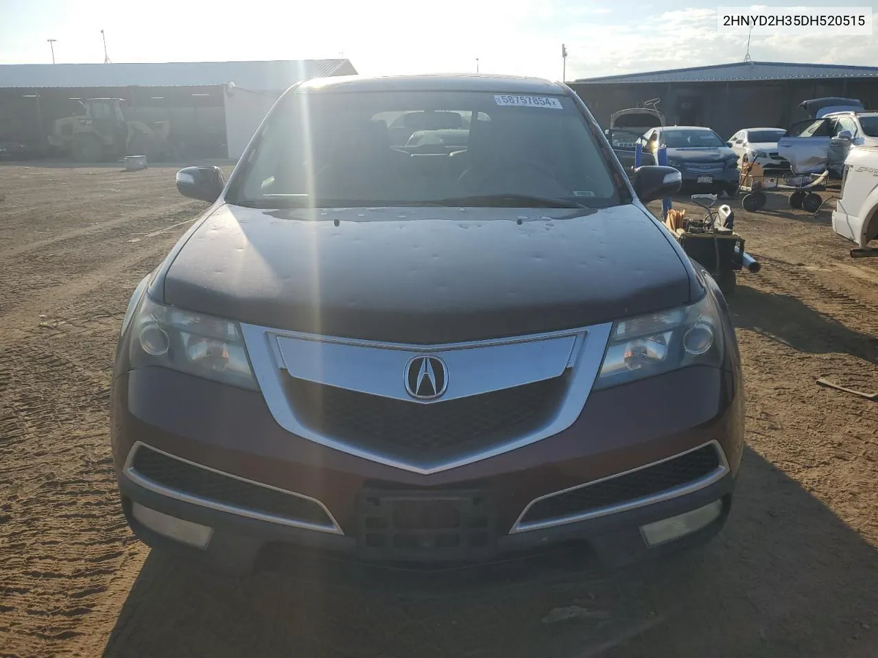 2013 Acura Mdx Technology VIN: 2HNYD2H35DH520515 Lot: 58757854