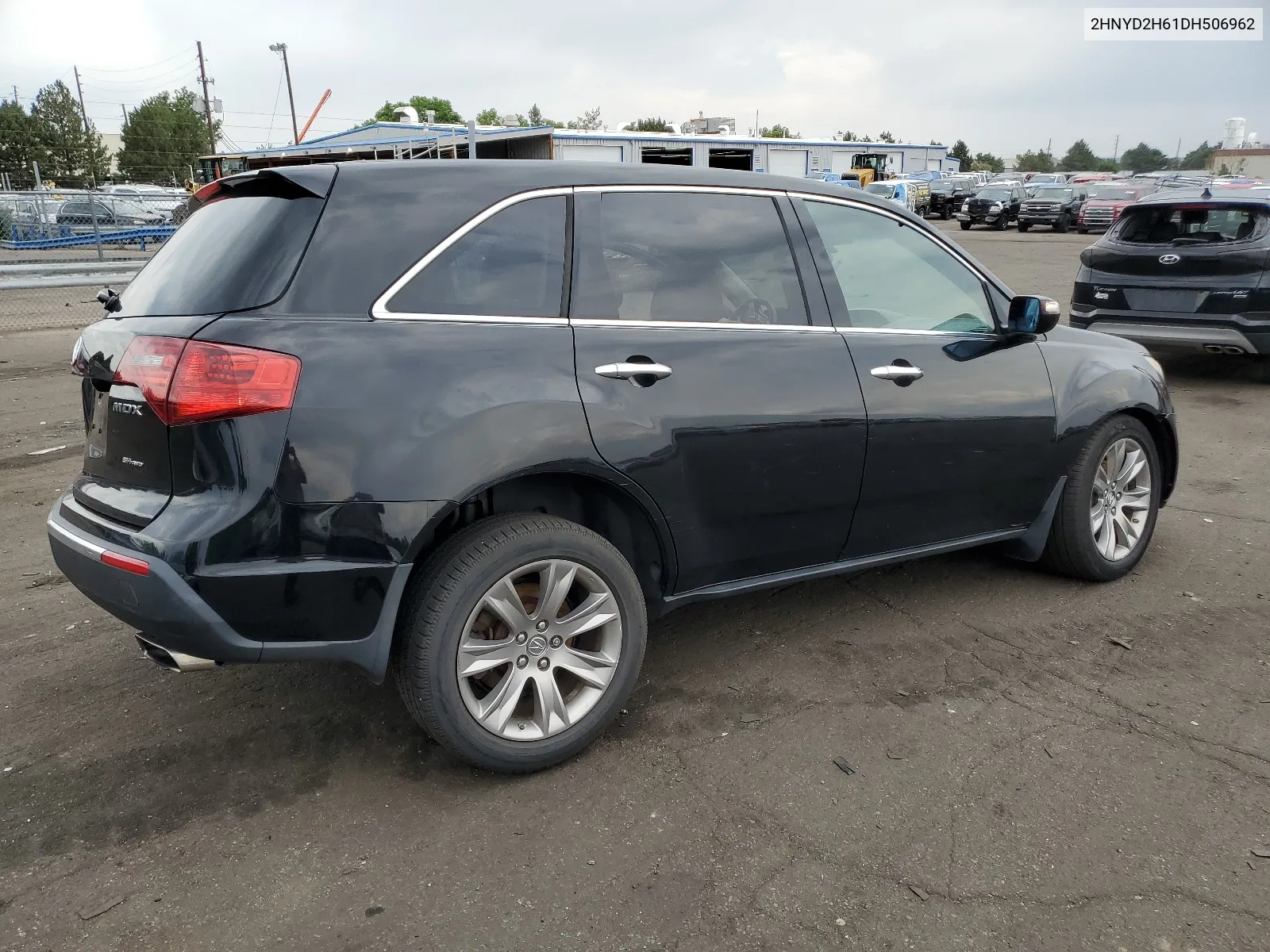 2013 Acura Mdx Advance VIN: 2HNYD2H61DH506962 Lot: 63634484