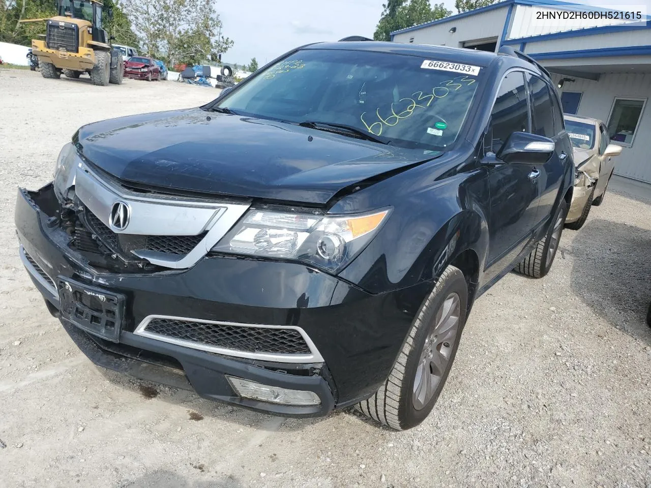 2013 Acura Mdx Advance VIN: 2HNYD2H60DH521615 Lot: 66623033