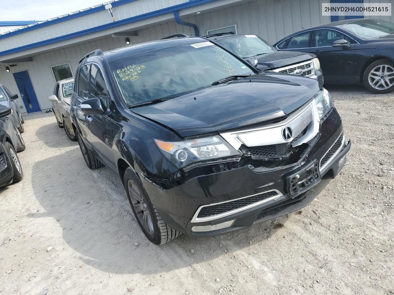 2013 Acura Mdx Advance VIN: 2HNYD2H60DH521615 Lot: 66623033