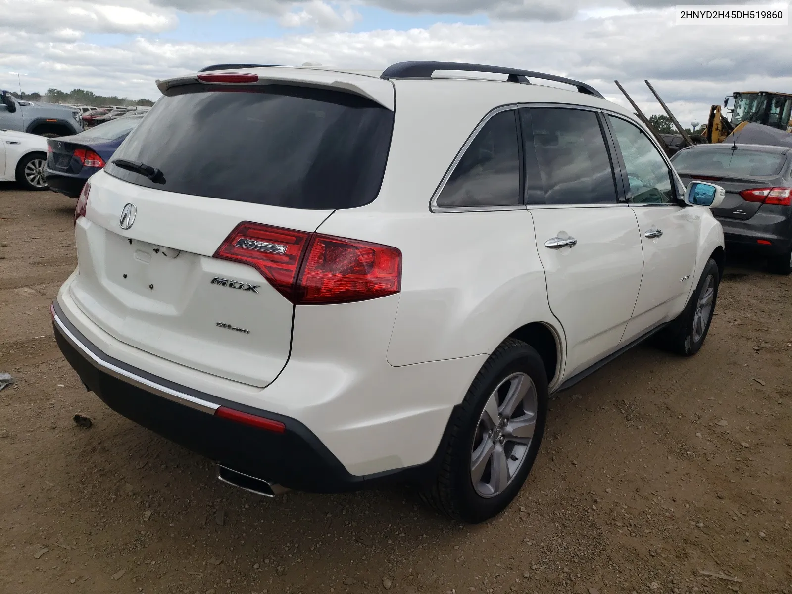 2013 Acura Mdx Technology VIN: 2HNYD2H45DH519860 Lot: 66858064