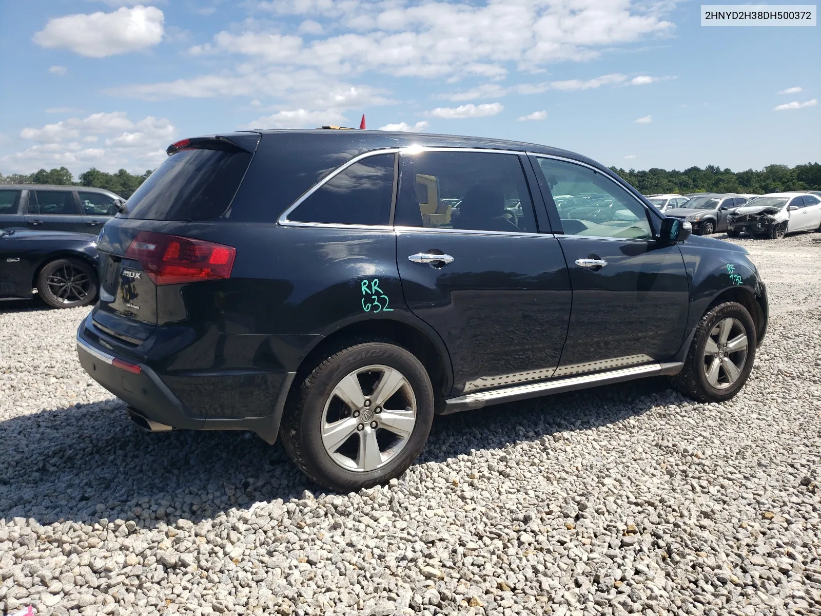 2013 Acura Mdx Technology VIN: 2HNYD2H38DH500372 Lot: 67635564