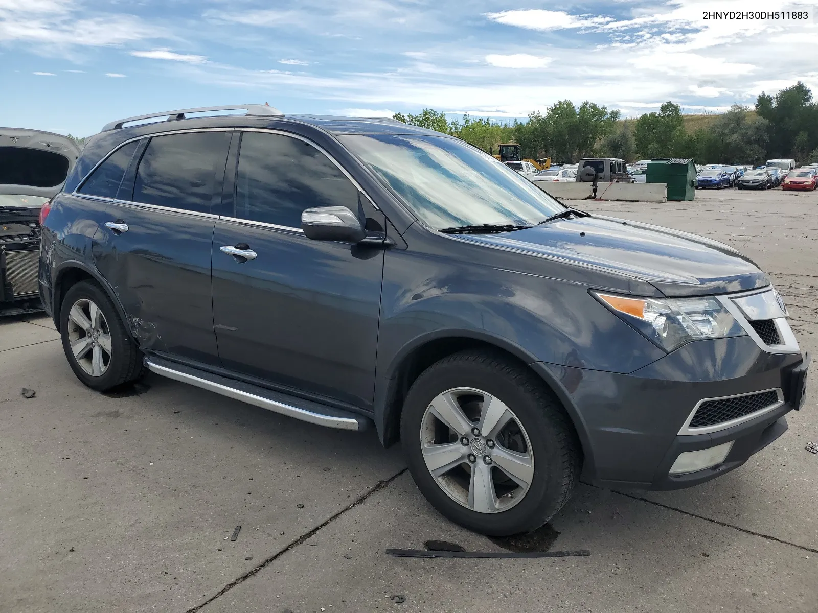 2013 Acura Mdx Technology VIN: 2HNYD2H30DH511883 Lot: 68703134