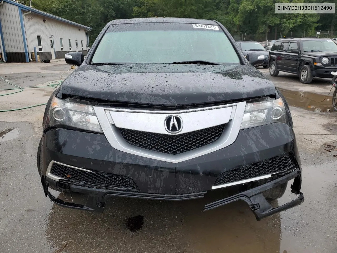 2013 Acura Mdx Technology VIN: 2HNYD2H38DH512490 Lot: 69437384