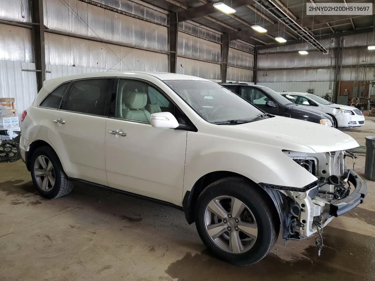 2013 Acura Mdx VIN: 2HNYD2H20DH519697 Lot: 69600064