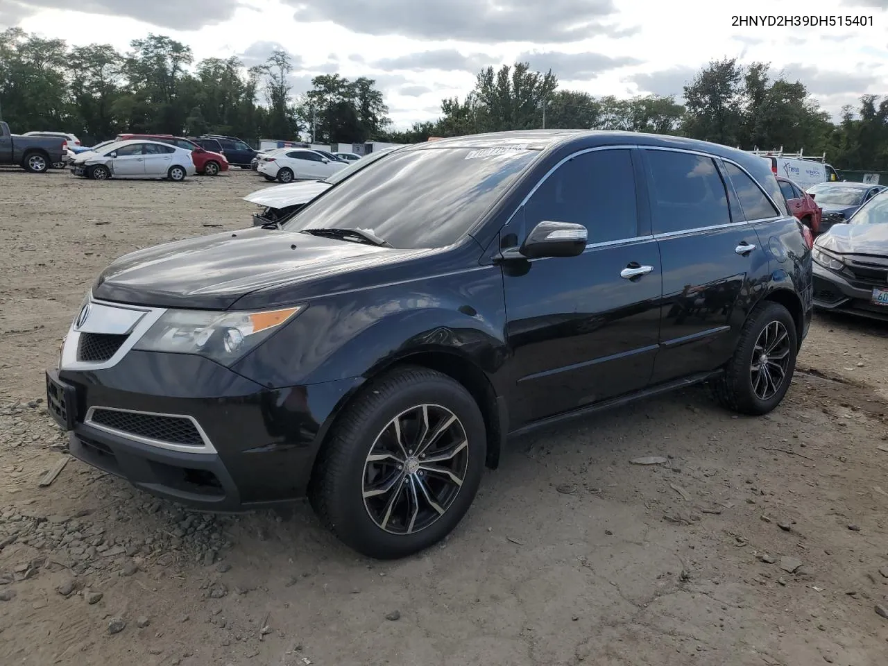 2HNYD2H39DH515401 2013 Acura Mdx Technology