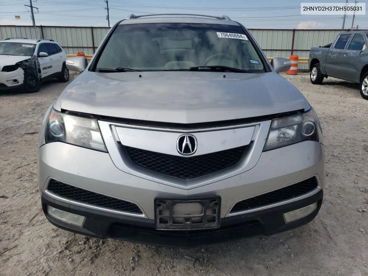 2013 Acura Mdx Technology VIN: 2HNYD2H37DH505031 Lot: 70640694