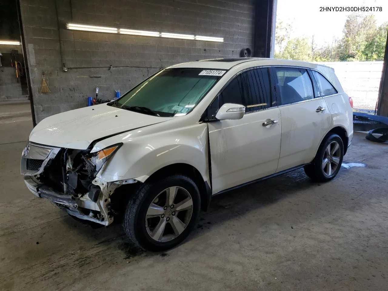 2HNYD2H30DH524178 2013 Acura Mdx Technology