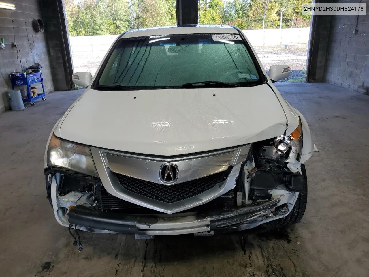 2013 Acura Mdx Technology VIN: 2HNYD2H30DH524178 Lot: 71051774