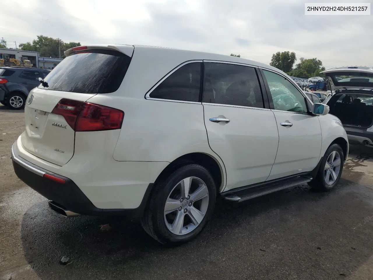 2013 Acura Mdx VIN: 2HNYD2H24DH521257 Lot: 71240644