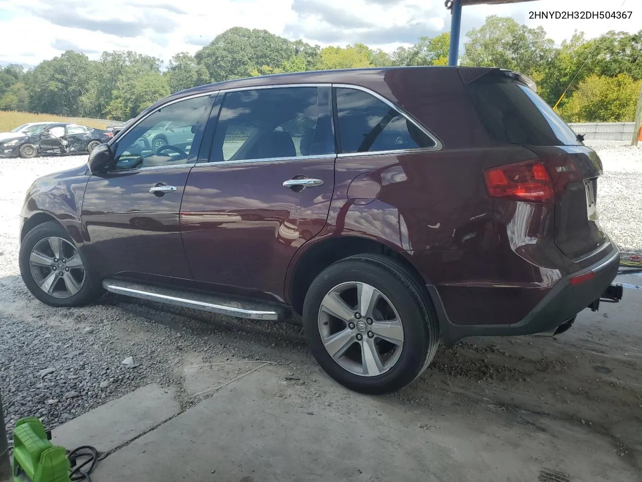 2013 Acura Mdx Technology VIN: 2HNYD2H32DH504367 Lot: 72154414