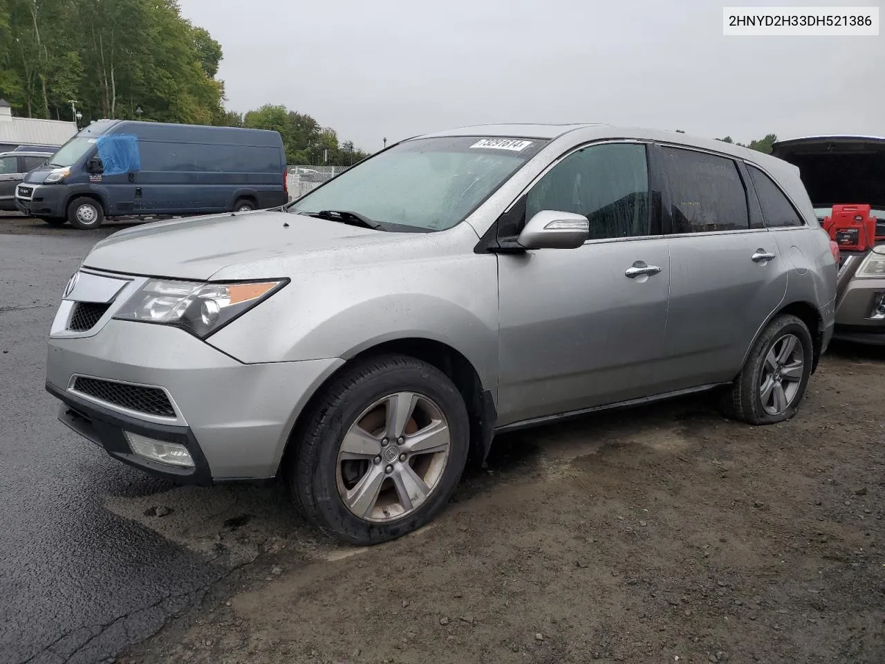 2013 Acura Mdx Technology VIN: 2HNYD2H33DH521386 Lot: 73291614