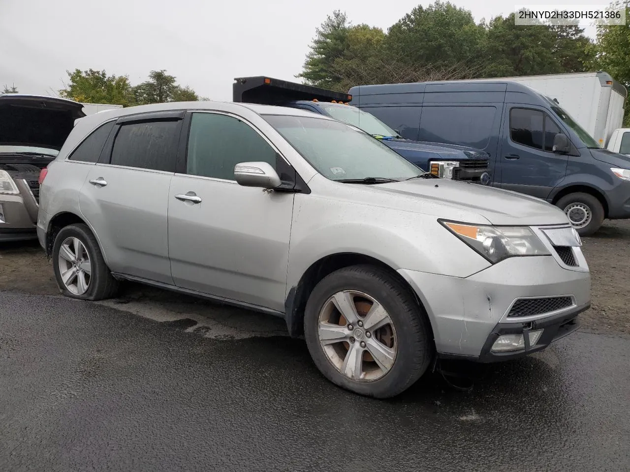 2013 Acura Mdx Technology VIN: 2HNYD2H33DH521386 Lot: 73291614