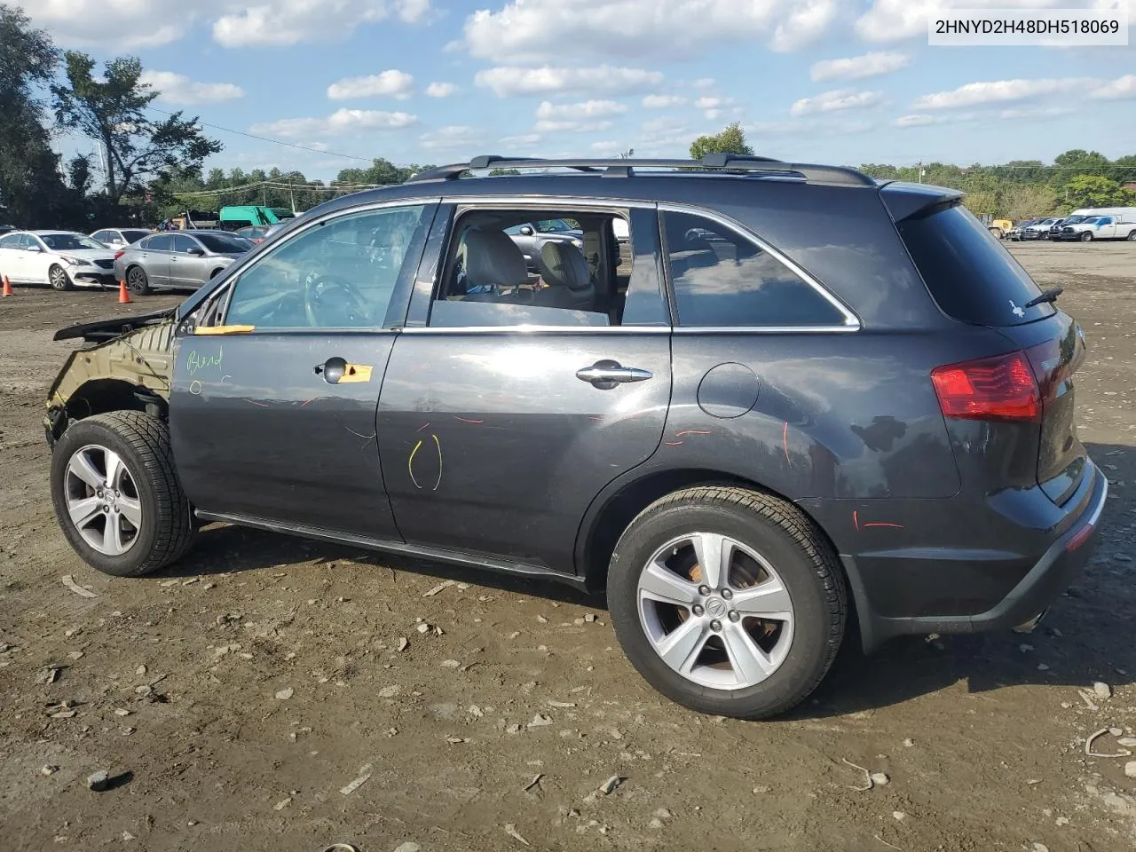 2013 Acura Mdx Technology VIN: 2HNYD2H48DH518069 Lot: 74041384