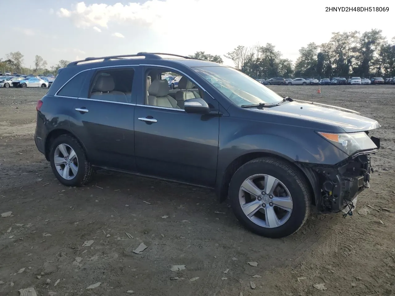 2013 Acura Mdx Technology VIN: 2HNYD2H48DH518069 Lot: 74041384