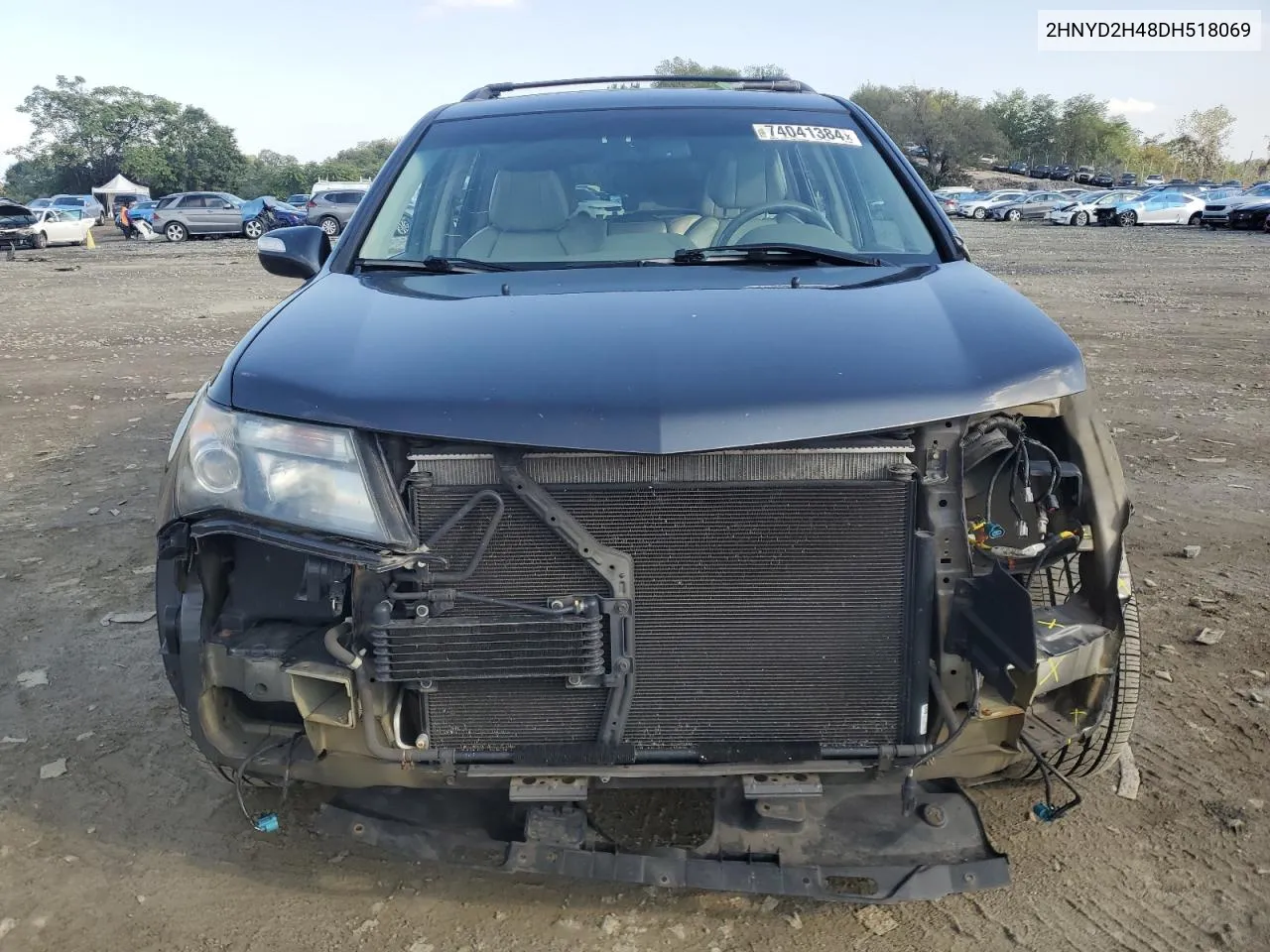 2013 Acura Mdx Technology VIN: 2HNYD2H48DH518069 Lot: 74041384