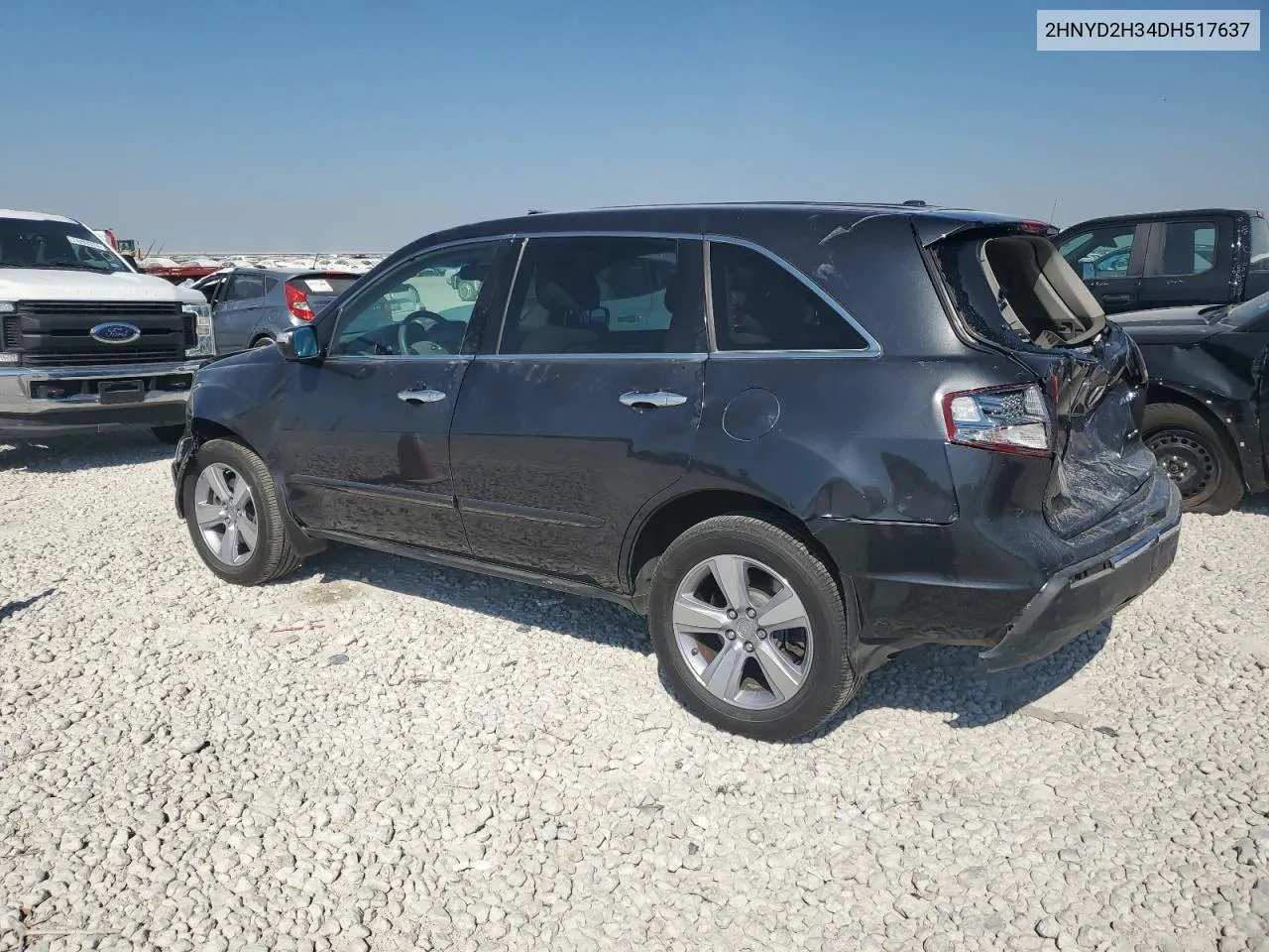 2013 Acura Mdx Technology VIN: 2HNYD2H34DH517637 Lot: 74307714