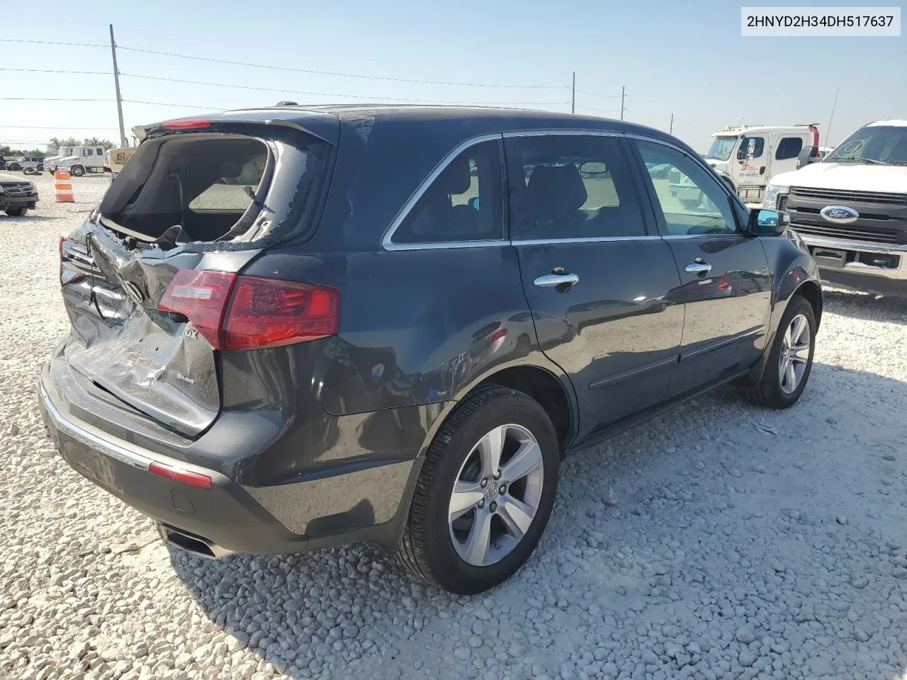 2013 Acura Mdx Technology VIN: 2HNYD2H34DH517637 Lot: 74307714