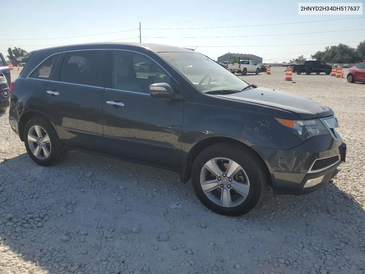 2013 Acura Mdx Technology VIN: 2HNYD2H34DH517637 Lot: 74307714