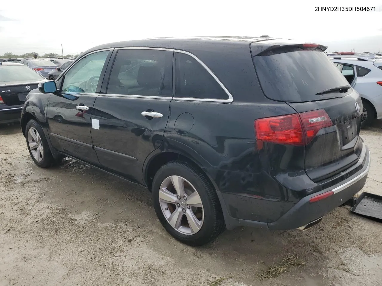 2013 Acura Mdx Technology VIN: 2HNYD2H35DH504671 Lot: 74457704