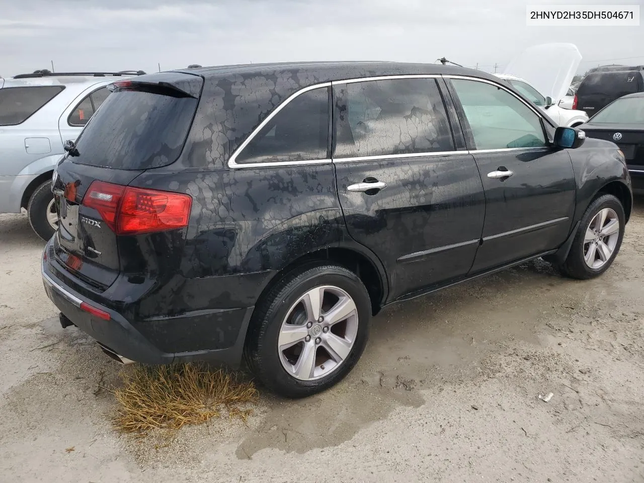 2013 Acura Mdx Technology VIN: 2HNYD2H35DH504671 Lot: 74457704