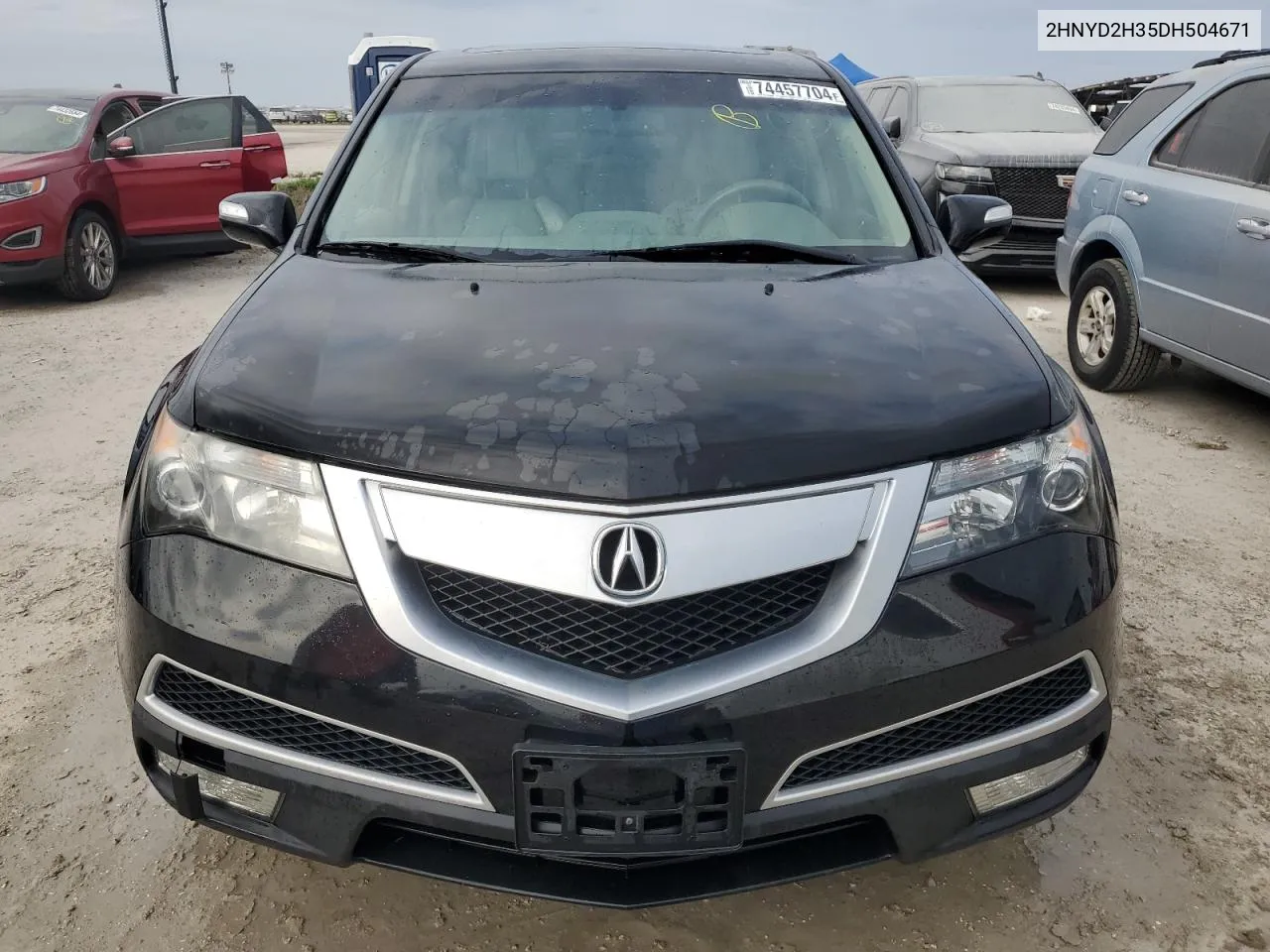 2013 Acura Mdx Technology VIN: 2HNYD2H35DH504671 Lot: 74457704