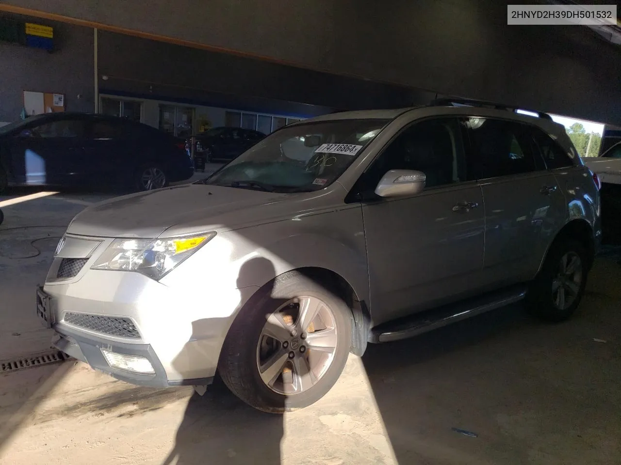 2013 Acura Mdx Technology VIN: 2HNYD2H39DH501532 Lot: 74716864