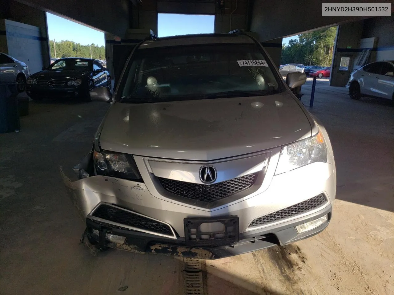 2013 Acura Mdx Technology VIN: 2HNYD2H39DH501532 Lot: 74716864