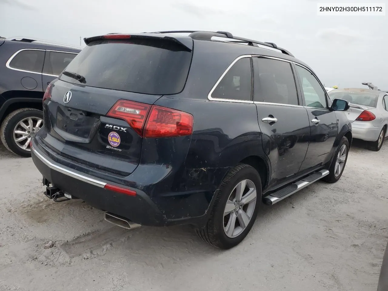 2013 Acura Mdx Technology VIN: 2HNYD2H30DH511172 Lot: 74927614