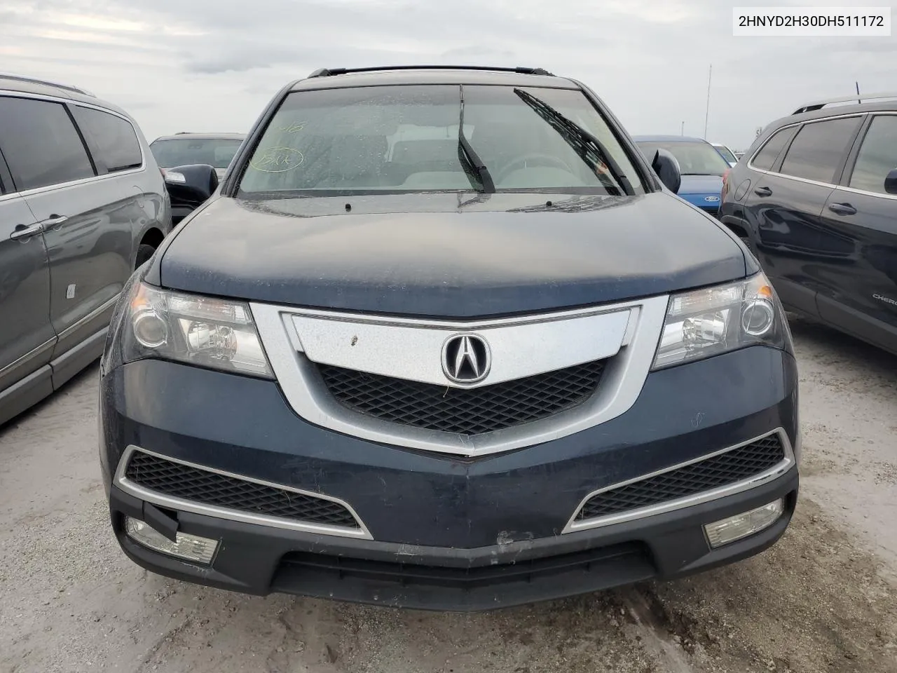 2013 Acura Mdx Technology VIN: 2HNYD2H30DH511172 Lot: 74927614