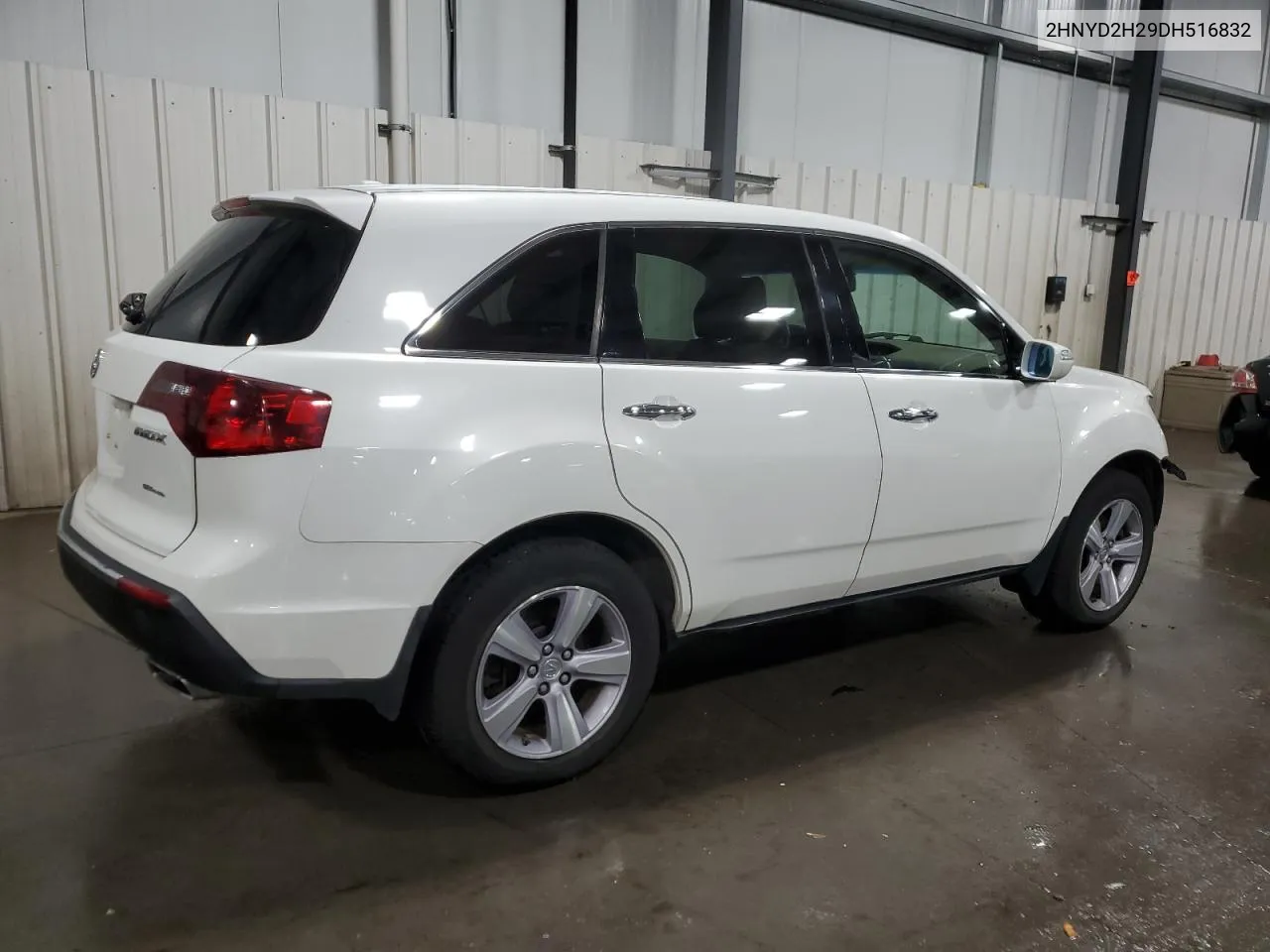 2013 Acura Mdx VIN: 2HNYD2H29DH516832 Lot: 75345004