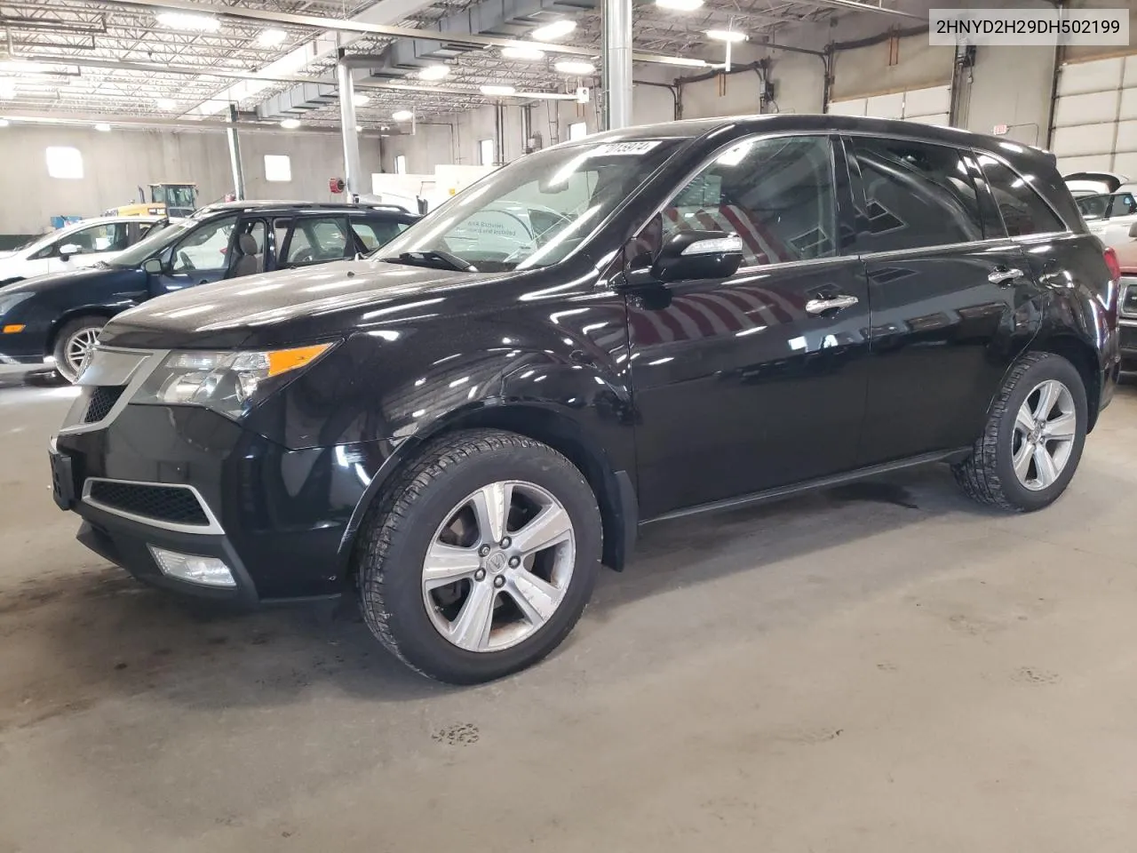 2013 Acura Mdx VIN: 2HNYD2H29DH502199 Lot: 77015974