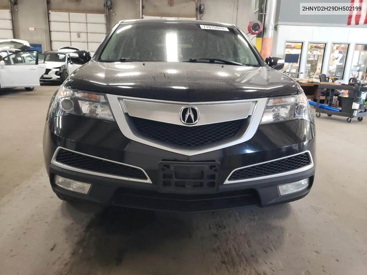 2013 Acura Mdx VIN: 2HNYD2H29DH502199 Lot: 77015974