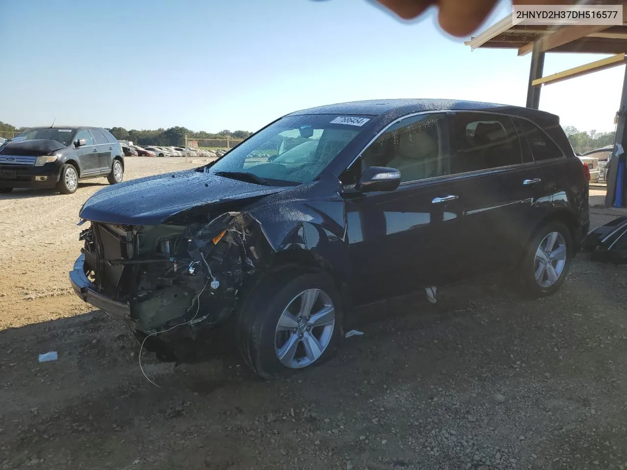 2013 Acura Mdx Technology VIN: 2HNYD2H37DH516577 Lot: 77686454