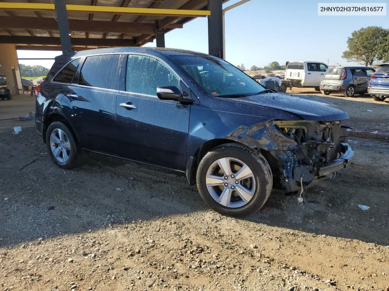 2013 Acura Mdx Technology VIN: 2HNYD2H37DH516577 Lot: 77686454