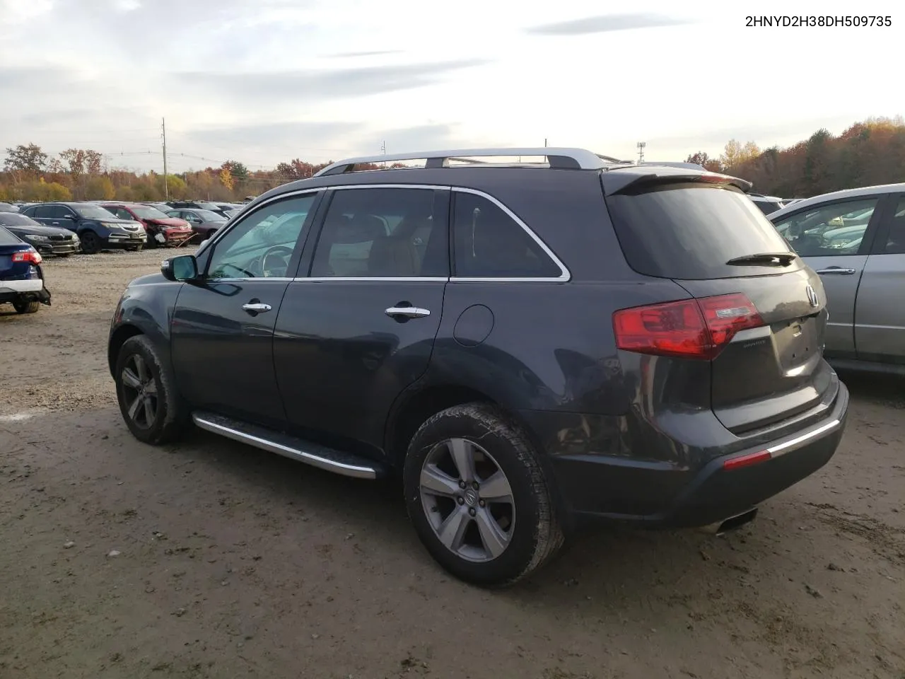 2013 Acura Mdx Technology VIN: 2HNYD2H38DH509735 Lot: 78431074