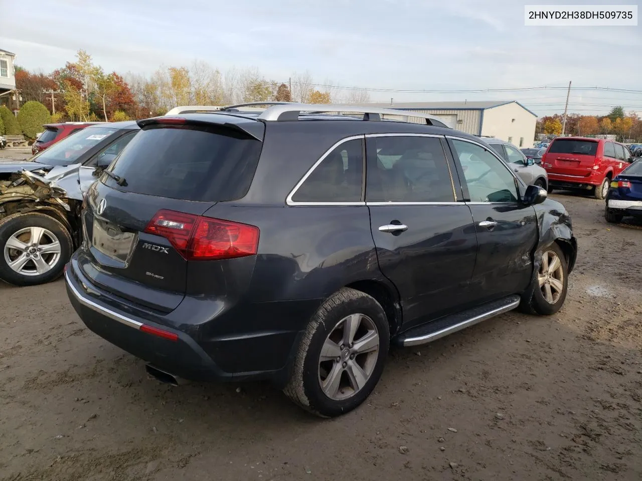 2013 Acura Mdx Technology VIN: 2HNYD2H38DH509735 Lot: 78431074