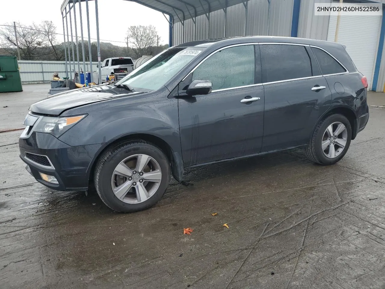 2013 Acura Mdx VIN: 2HNYD2H26DH522586 Lot: 78791974