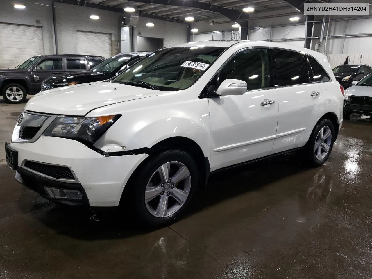 2013 Acura Mdx Technology VIN: 2HNYD2H41DH514204 Lot: 79032614