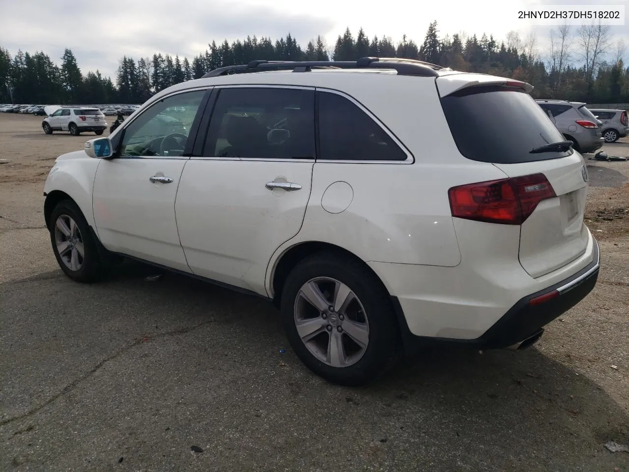 2013 Acura Mdx Technology VIN: 2HNYD2H37DH518202 Lot: 79516674