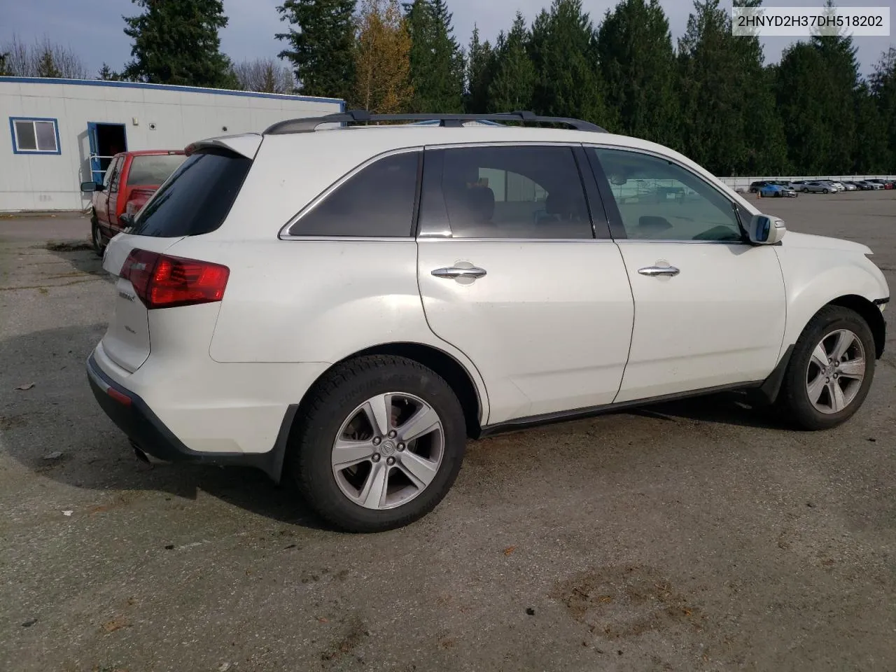 2013 Acura Mdx Technology VIN: 2HNYD2H37DH518202 Lot: 79516674