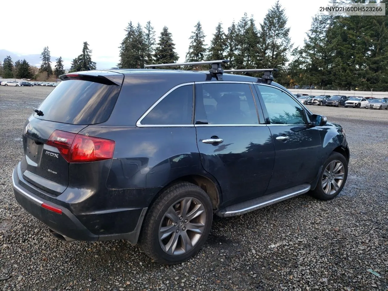 2013 Acura Mdx Advance VIN: 2HNYD2H60DH523266 Lot: 79571174