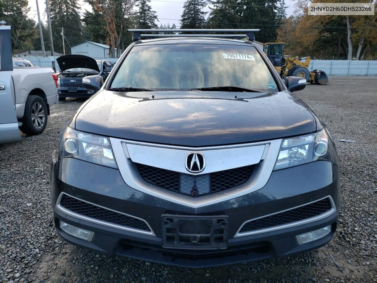 2013 Acura Mdx Advance VIN: 2HNYD2H60DH523266 Lot: 79571174