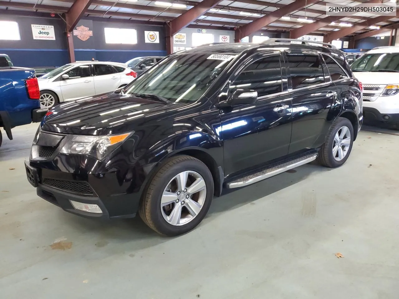 2013 Acura Mdx VIN: 2HNYD2H29DH503045 Lot: 80580104