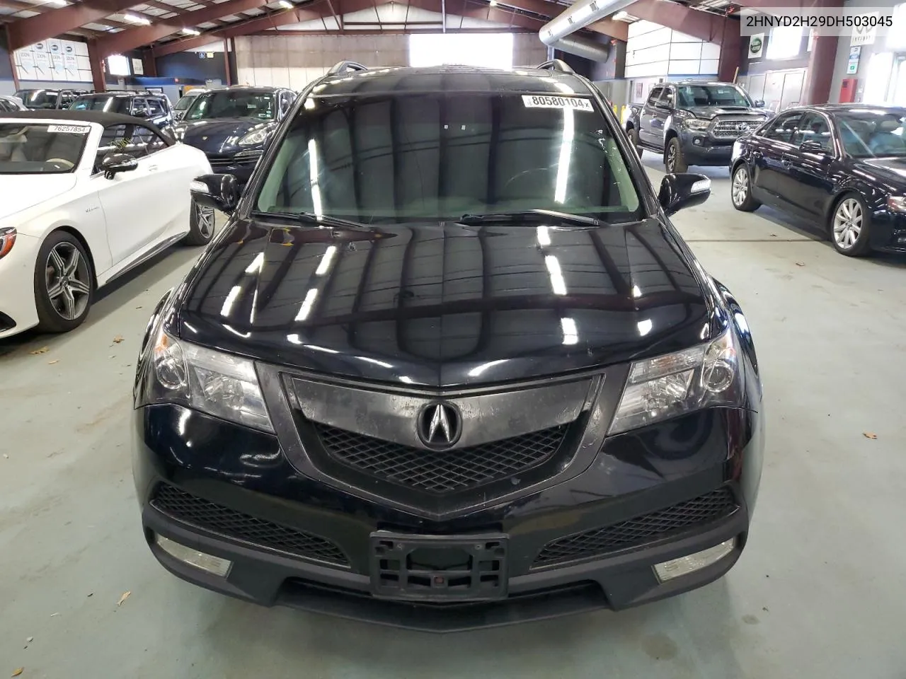 2013 Acura Mdx VIN: 2HNYD2H29DH503045 Lot: 80580104