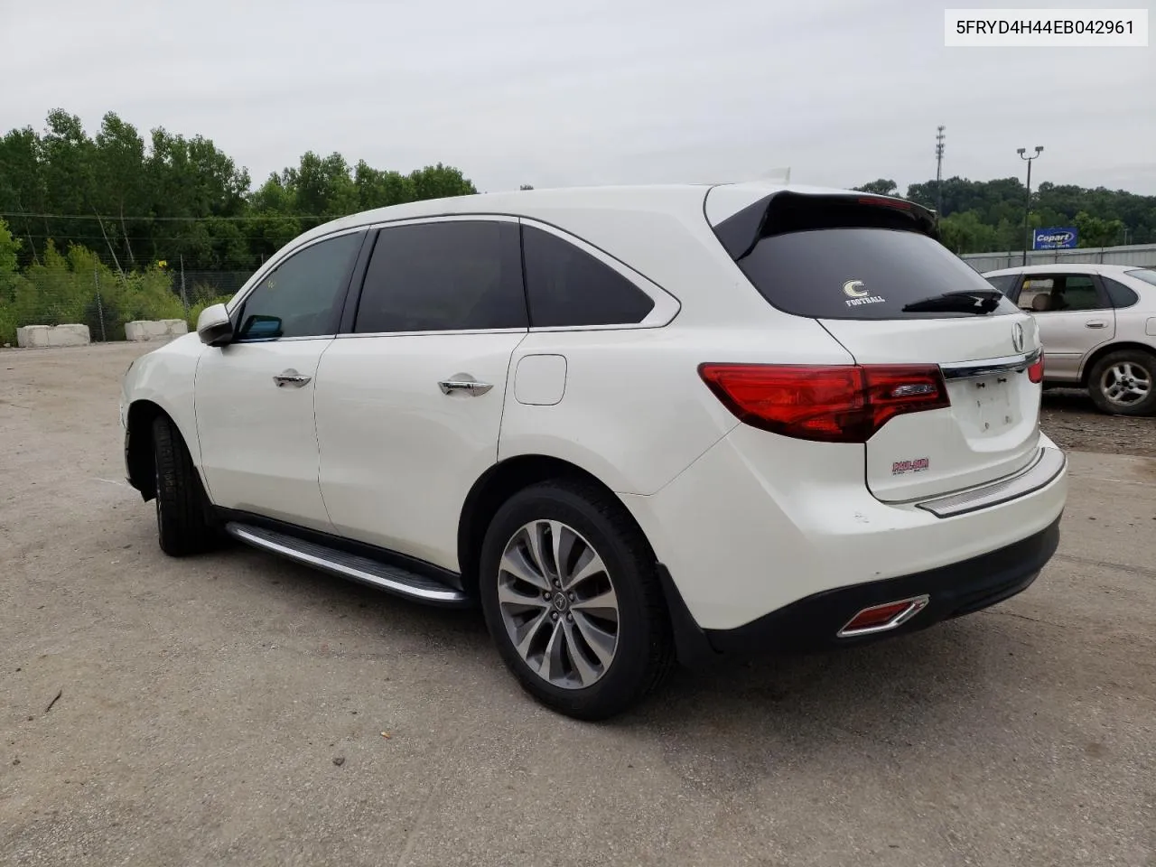 5FRYD4H44EB042961 2014 Acura Mdx Technology